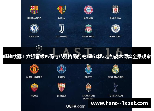 解锁欧冠十六强晋级密码与八强格局前瞻解析球队走势战术博弈全景观察